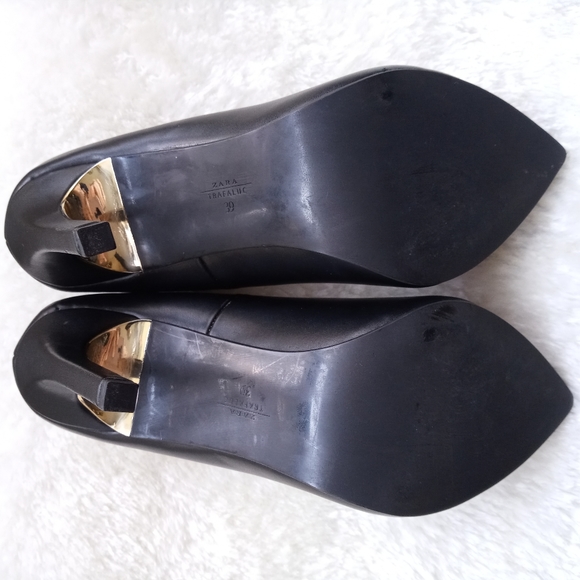 Zara black heels size 9 - Picture 8 of 11